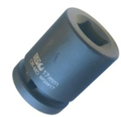SP Tools Socket Impact 3/4 Dr Square Metric 17mm