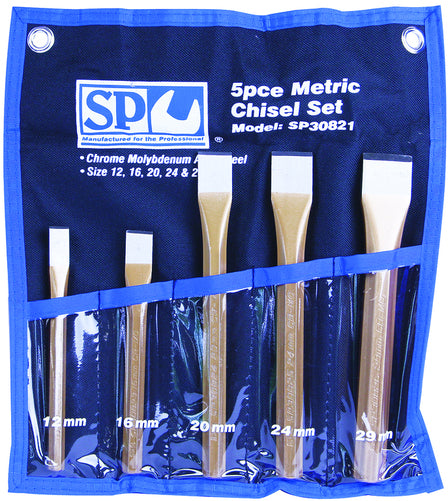 SP Tools 5pc Cold Chisel Set
