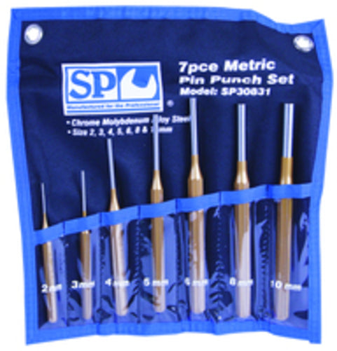 SP Tools 7pc Pin Punch Set