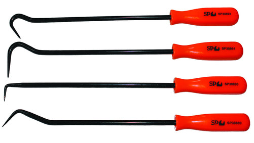 SP Tools 4pc Extra Long Hook & Pick Set