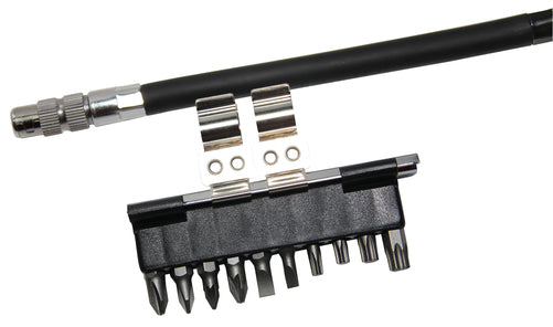 SP Tools Half Flexible Hose Clip Bit Driver Set 6mm Hex Drive