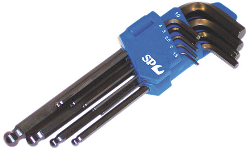 SP Tools 9pc - Metric Ball Drive Hex Key Set