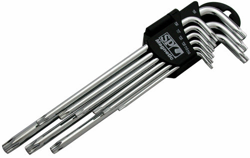SP Tools 9pc - Torx® Magnetic Ball Drive Key Set