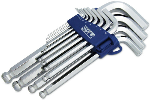 SP Tools 13pc - Metric Magnetic Ball Drive Hex Key Set