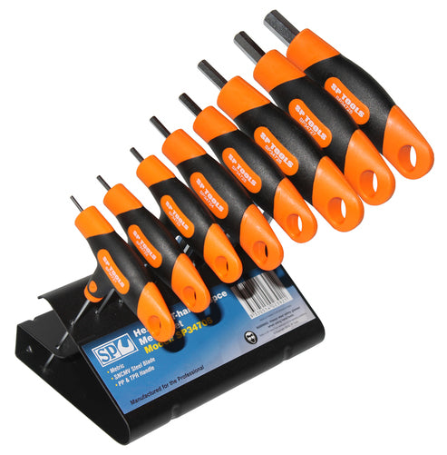 SP Tools T-Handle Metric Hex Key Set