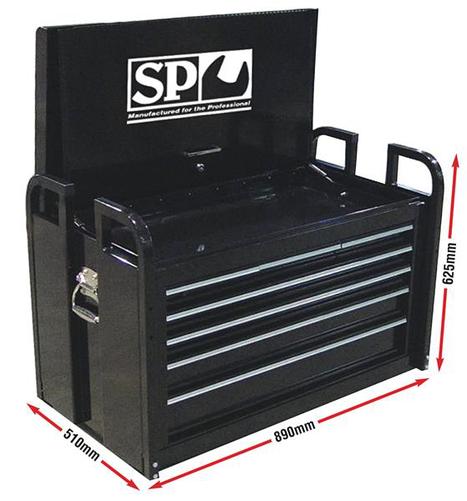 SP Tools Off Road Series Field Service Tool Box - Black