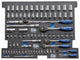 SP Tools 81pc Metric/SAE EVA Foam Tray-Socket & Accessories Included