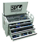 SP Tools 373pc Metric/SAE Custom Series Field Service Tool Kit - White