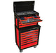 SP Tools 102pc Metric Concept Series Tool Kit - Red/Black