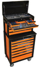 SP Tools 135pc Metric/SAE Concept Series Tool Kit - Orange/Black