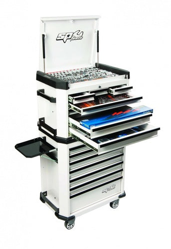 SP Tools 253pc ‘‘Motorsport’’ Series Concept Tool Kit - White