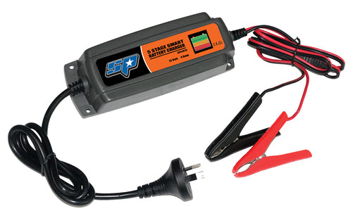 SP Tools 5 STAGE CHARGER 12V 4A LA-AGM/CAL-CAL