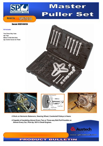 SP Tools Master Puller set