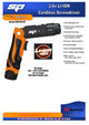 SP Tools 3.6v Screwdriver
