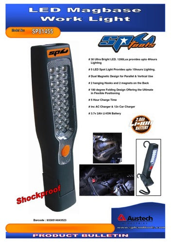 SP Tools LED Magbase Work Light