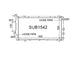 RADIATOR SUBARU LEONE / OMEGA - SUB1542-PA16A