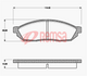 BRAKEPLUS Front Brake Pads Honda Civic Suzuki Alto 800cc