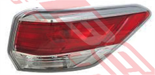 Toyota REAR LAMP -R/H -OUTER -TO SUIT TOYOTA HIGHLANDER/KLUGER 2014-