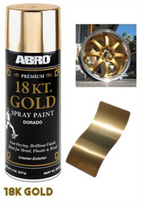 ABRO Spray Paint Premium 18KT Gold 277g
