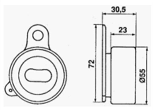 COROLLA LEVIN 20V 4A-GE CAMBELT KIT, INCLUDES WATER PUMP BT811K 4AGE