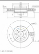 EURO-LINE BRAKE DISC ROTOR PAIR BDR15920EL