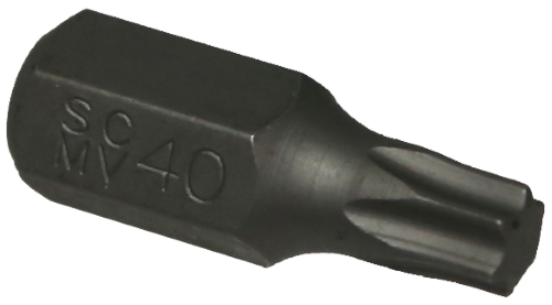 10mm Hex Torx Insert Bit, T40 x 32mm - T5040