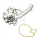 TRUFLOW MERCEDES-BENZ WATER PUMP HEAVY DUTY BEARINGS&SEALS, OEM QUALITY TF2354