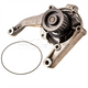 TRUFLOW JEEP WATER PUMP HEAVY DUTY BEARINGS & SEALS, OEM QUALITY TF8480