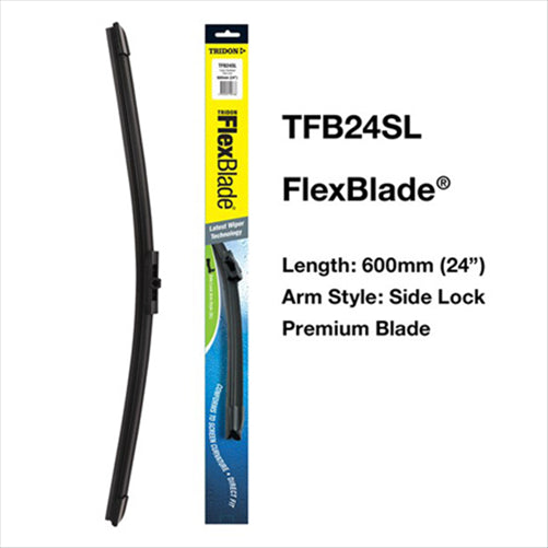 TRIDON FLEXBLADE SIDELOCK 24IN WIPER TFB24SL