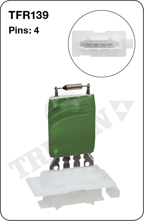 TRIDON HEATER FAN RESISTOR TFR139