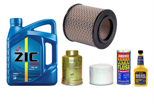 Toyota Liteace 2C Full service pack, OIL FILTER  AIR & FUEL FILTER