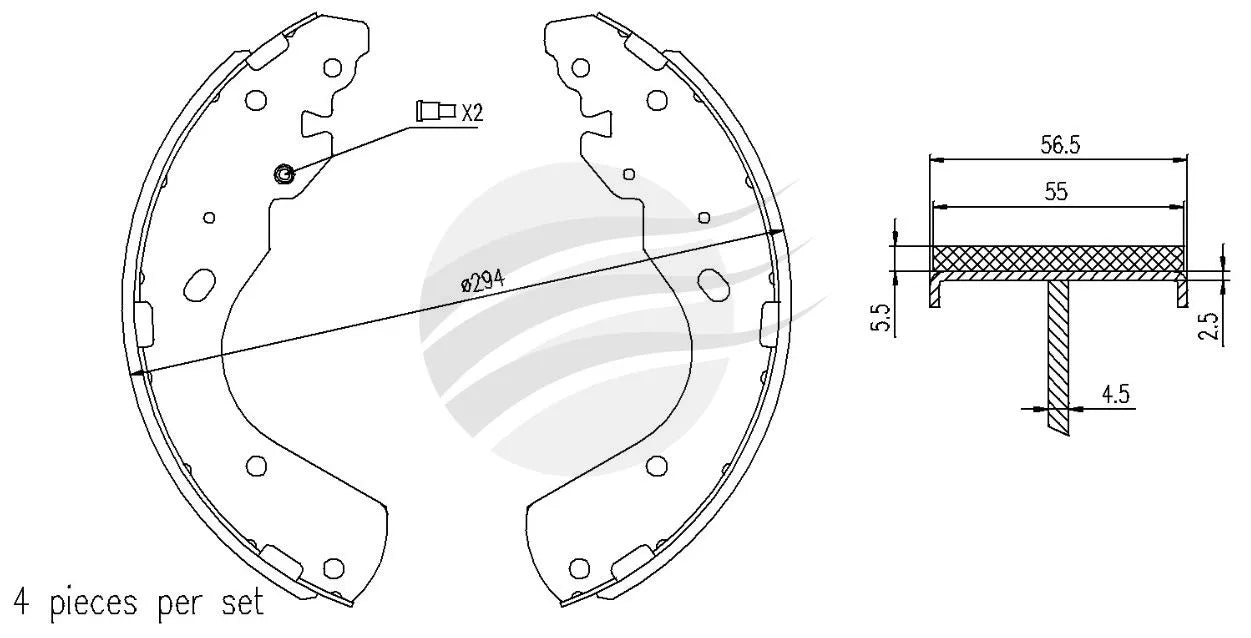 Drum Brake Shoes