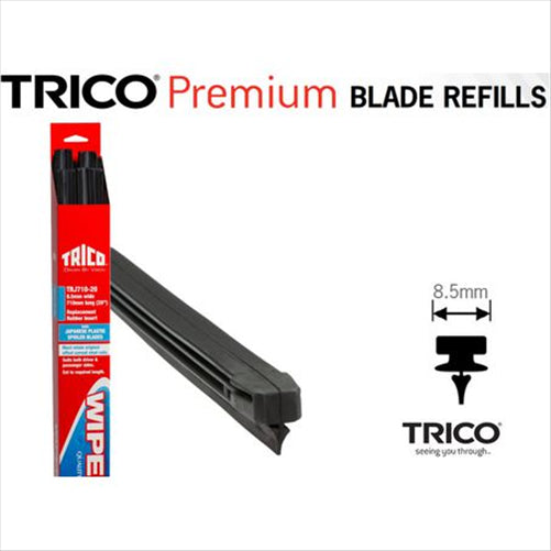 TRICO WIPER BLADE REFILL HYBRID RUBBER ELEMENT - 8.5MM - 710MM TRJ710-20