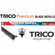 TRICO WIPER BLADES REFILL 8MM WIDE 560MM 2PK TRM560