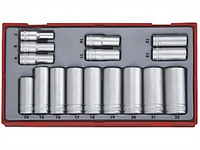 TENG TOOLS 16PC 3/8IN DR.DEEP METRIC SOCKET SET