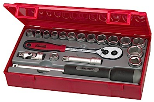 TENG TOOLS METRIC SOCKET SET TC 3/8DR - TRAY NO 2