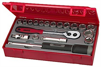 TENG TOOLS METRIC SOCKET SET TC 3/8DR - TRAY NO 2