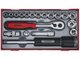 TENG TOOLS METRIC SOCKET SET TC 3/8DR - TRAY NO 2