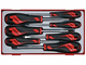 TENG TOOLS MEGA DRIVE 7PC SCREWDRIVE SET TC-TRAY NO