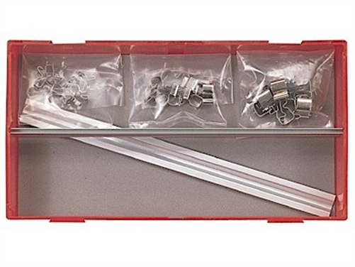 TENG TOOLS TENG 32PC SKT CLIP RAIL SET 1/4-3/8-1/2IN-TC-TRAY