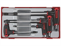 TENG TOOLS TENG 7PC T-HANDLE AF HEX DRIVER SET - TC-TRAY