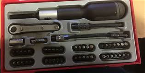 TENG TOOLS 50PC RATCHET SCREWDRIVER E BITS SET