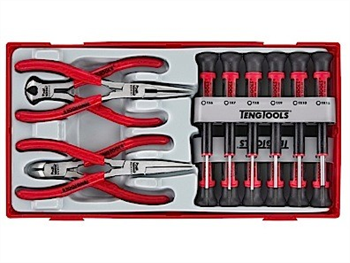 TENG TOOLS 16PC MINI PLIER/SCREWDRIVE SET NO.37