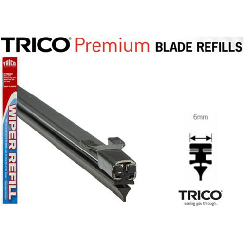 TRICO WIPER BLADES REFILL 6MM WIDE 610MM (24 INCH) 2PK TTR610