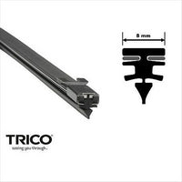 TRICO 8MMX710MM METAL BACKED REFILL PAIR 2X PACK TTR710-2