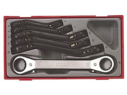 TENG TOOLS 6 PIECE RATCHET SPANNER SET