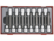 TENG TOOLS 15PC 1/2IN DR.RIL/SPL BIT SKT SET 100MM