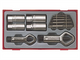TENG TOOLS 11PC STUD & NUT & SCREW EXTR. SET