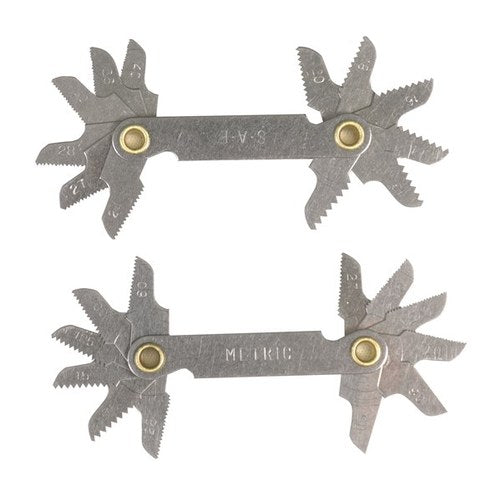 Toledo Thread Pitch Gauge Set - 2 Pc.