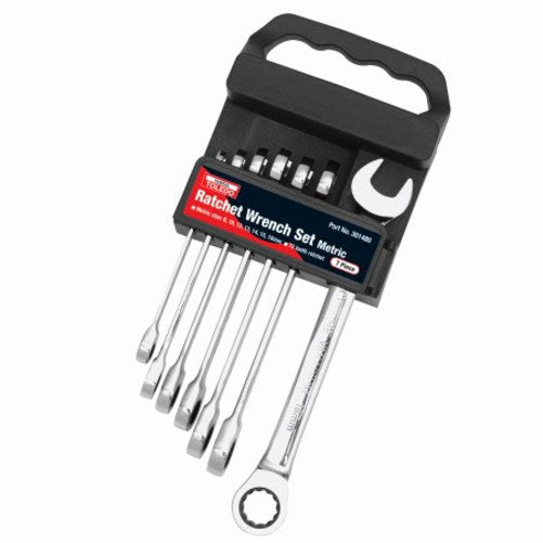 Toledo Ratchet Wrench Set Fixed Head - Metric 7 Pc. (6-19mm)